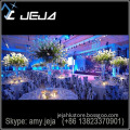 Ornamental glass and acrylic objects Remote Controlled Multicolor Battery LED Vase Light For Wedding Centerpiece